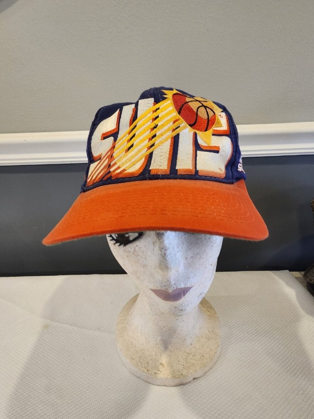 Vintage 1990s~Phoenix Suns~Logo Athletics~Snapback Hat Cap~NBA